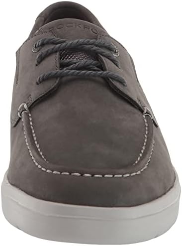Rockport Men's Total Motion Lite Boat Shoe, Magnet, 7 Wide | Image 1