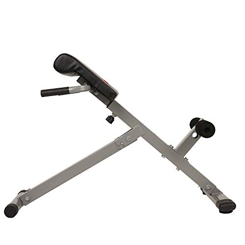 Sunny Health & Fitness Foldable Roman Chair, 45-Degree Hyperextension Bench - image 9