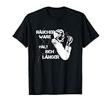Räucherware hält sich länger lustiger Raucher Spruch T-Shirt
