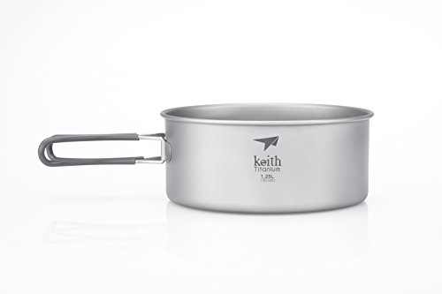 Keith Titanium Ti6017 2-Piece Pot And Pan Cook Set - 2.05 L #TOP6