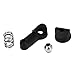 Steering Arm, Direct Replacement PA and Iron Servo Arm Kit Rudder Guard for SCY 16201 16103 1/16 RC Car