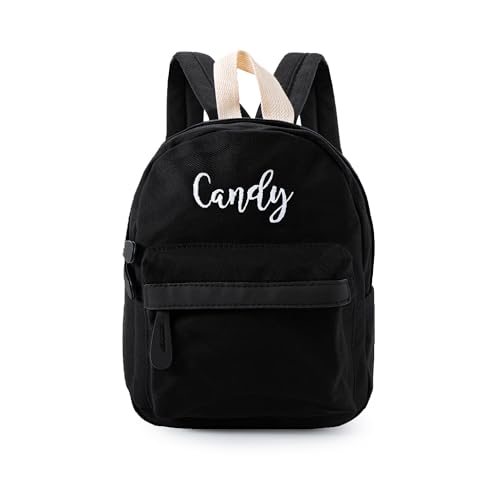 Name-Embroidered Canvas Daypack