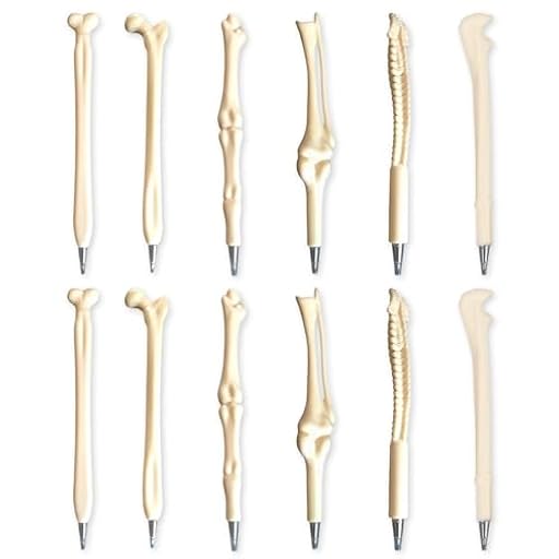 12 Bolígrafos De Hueso, Bolígrafo De Tinta Negra, Regalo Para Médico Y Enfermera, Bolígrafo De Papelería Creativo De Hueso, Artilugio De Enfermera | Ya disponible en tu tienda friki favorita! En mundofriki.es! 12 Bolígrafos De Hueso, Bolígrafo De Tinta Negra, Regalo Para Médico Y Enfermera, Bolígrafo De Papelería Creativo De Hueso, Artilugio De Enfermera | Ya disponible en tu tienda friki favorita! En mundofriki.es!