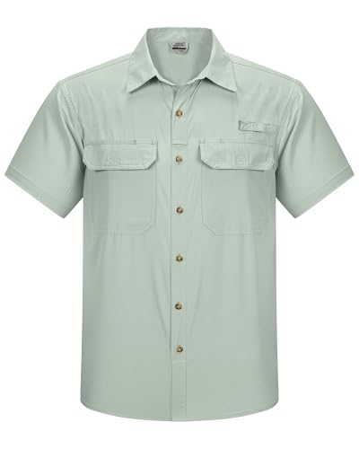 Chemise de randonnée homme Outdoor Ventures à manches courtes et séchage rapide