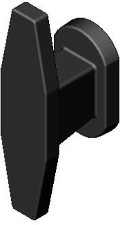 Image of Southco E3-41-15 Series Vise Action Powder Coated Zinc Alloy Hand /Key Operated Compression Latch, Non Locking