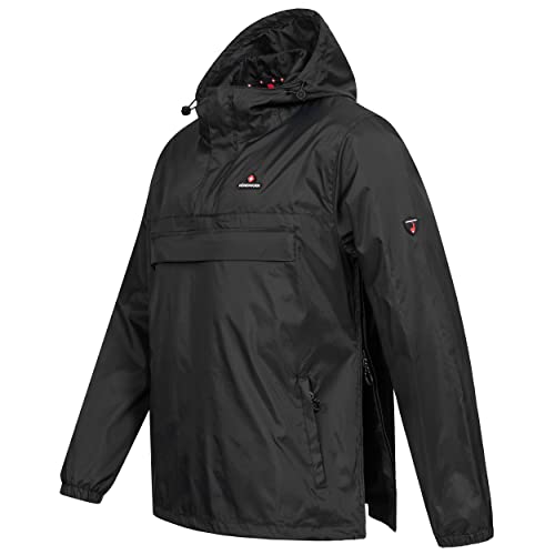 Höhenhorn Lepon Herren Windbreaker Jacke Schwarz Größe S