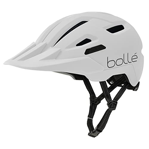 Bollé - Stance Cross White Matte S 52-55Cm, Casco De Ciclismo, Small, Unisex Adulto