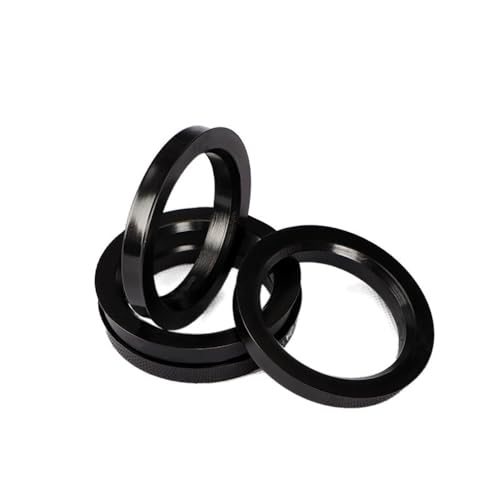 Centradores De Llantas Centro de orificio de rueda de coche de anillo céntrico de 4 Uds. 73,1-66,5 73,1-57,1 72,5-57,1 67,1-57,1 66,5-57,1 65,1-57,1 60,1-57,1 66,6-57,1 Anillos Centradores Llantas(65.