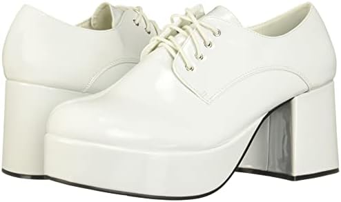 Ellie Shoes Men's 312-PIMP-WHT-XS Driving Style Loafer, White, X-Small | Image 6