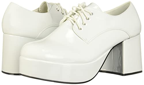 Ellie Shoes Inc 312-PIMP-L-WHT, Scarpe stringate