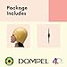 DOMPEL Reusable Professional Silicone Gold Cap with Hook | Dyeing and Bleaching | Ideal for Bleach Powder, Blue Hair Dye, and Hair Coloring | Model 664 - CA