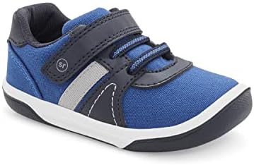 Stride Rite Boy's SR Thompson Sneaker, Blue, 7.5 Toddler | Image 3