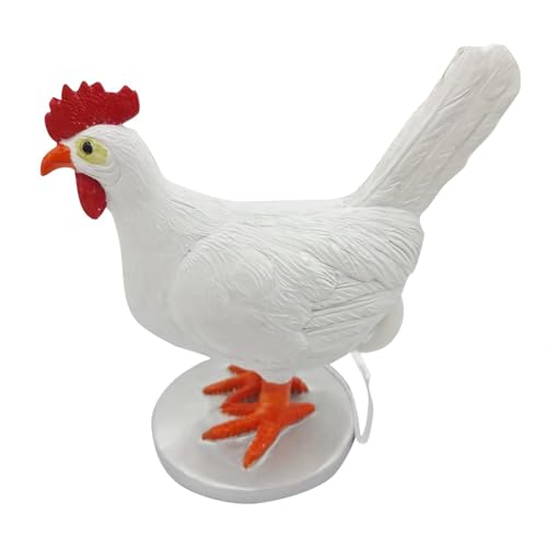 Ravionell Chicken Egg lamp LED 3D Hen Egg Lamp Cute Night Light Resin Chicken Eggs Night Light with USB for Study Room Decoration Easter Christmas Birthday Gifts