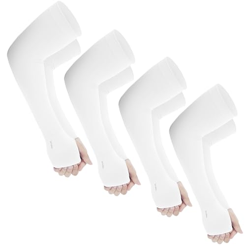 Image of Yuneek Arm Sleeves For Men & Women UV Sun Protection, UPF 50 Cool Arm Hand Cover Unisex For Bike ride,Golf,cricket,cycling,yoga,gym Sports