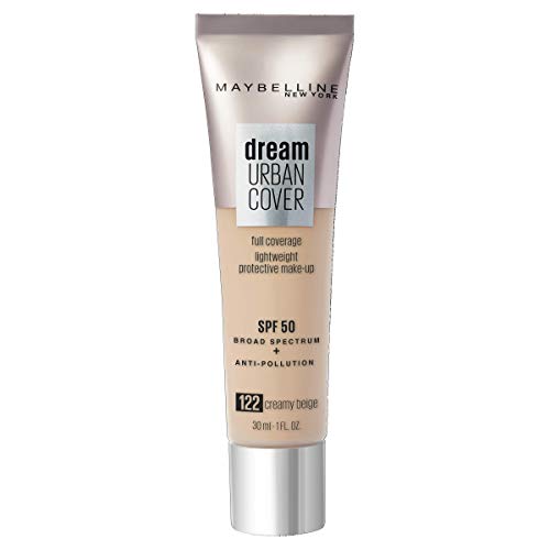 Maybelline Dream Urban Cover All-In-One Protective Makeup SPF 50 122 Creamy Beige