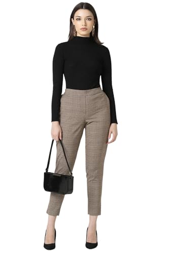 Image of Van Heusen Women High Rise Work Regular Fit Utility Pants