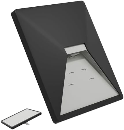 Starlink Mini Case Cover, Liquid Silicone Protective Case for Mini Starlink Dish Antenna Protector Black with Anti-Reflection Sticker