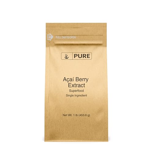 PURE ORIGINAL INGREDIENTS Acai Powder (1 lb) Superfood, Vegan, Non GMO
