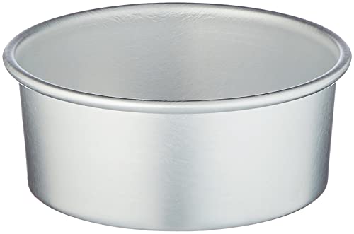 Pentole Agnelli FAMA43/818 Molde para pasteles cónico con borde, Aluminio, 18 X 18 X 8 cm