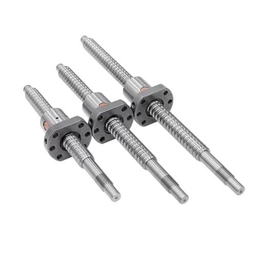 Husillo de bolas de precisión SFU2005 de 550 mm con accesorios BKBF15 7