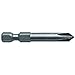 Power Bit, SAE, 1/4", Hex Power Drive, PK5