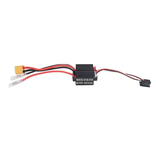 Pilipane 320A Brushed ESC Speed Controller High Voltage Dual Way Electronic Speed Controller with XT60 Connector for 390 540 550 Brushed Motor RC Car Boat