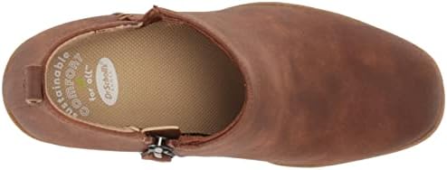 Dr. Scholl's Shoes Womens Roxanne Block Heel Bootie Copper Brown Synthetic 9 M | Image 4