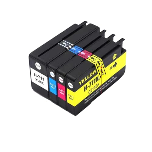 Cartouche d'encre 711XL compatible pour résoudre les interruptions de tirage DesignJet