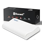 【睡眠の専門家監修】Soomil 枕 首が痛くならない 枕 低反発 睡眠 まくら 横向き寝 仰向け 枕 まくら 首・肩フィット 枕 二段階高さ 安眠枕 ストレッチ 首枕 頭・肩を支える pillow 頚椎安定型 いびき 防止 ふらつき マクラ 通気性 カバー洗濯可 誕生日プレゼント 男性 女性 ギフト