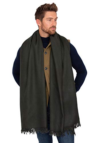 likemary Bufandas de invierno para hombre – Bufanda de lana multiusos grande y acogedora – Envoltura de viaje – Regalo hecho a mano para hombres, Camuflaje, 100 x 200 cm, 100 X 200cm