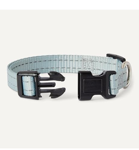 Amazon Basics Reflective Polyester Dog Collar with Quick-Release Buckle, Adjustable, for Medium Dogs, S - image 3