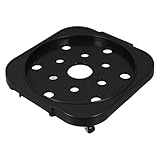 Amosfun Beweglicher Propanflaschensockel Propantankständer Dolly Propantank-Radablage Gaszylinder Festes Für Flaschenlieferung Und Stationäre Lagerung Schwarz