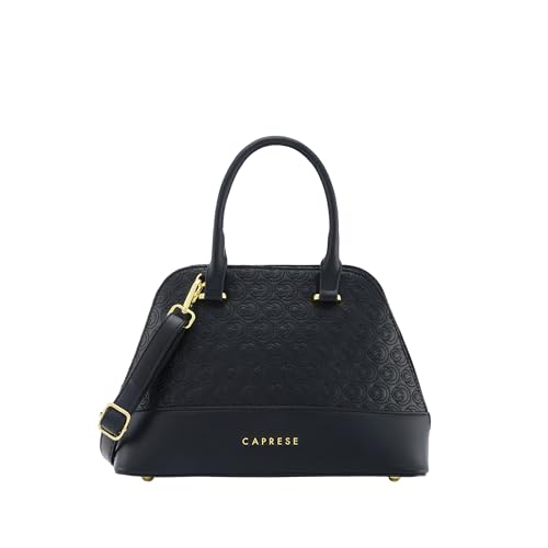 Image of Caprese Rain Small Satchel Bag with Adjustable & Detachable Strap | Versatile Shoulder, Crossbody & Handheld Bag with Multiple Compartments for Work, Travel, and Everyday Use