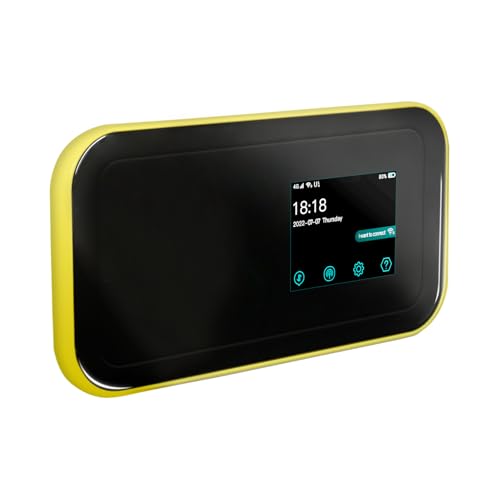 FREEBOT 4G LTE Mobile Hotspot with Touch Screen, Ultra-Slim Porta...