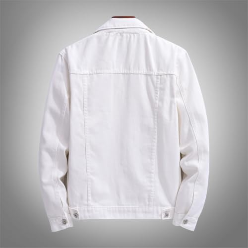 Image of Idopy Men`s Casual Cowboy Rugged Jean Denim Biker Trucker Jacket