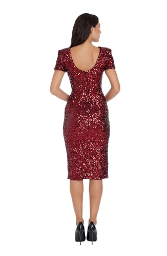 Dress the Population Women's Natasha Bodycon Midi Dress3