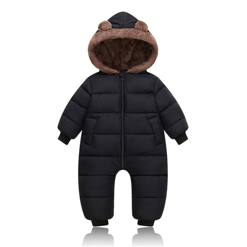 Combinaison ski fille imperméable à fermeture éclair pour isolation thermique hivernale