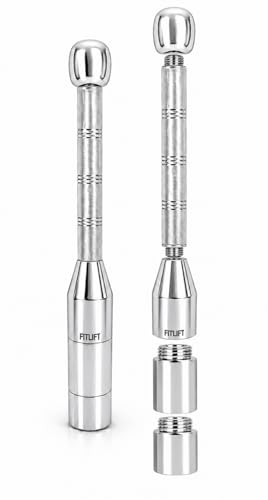 Image of Premium Steel Clubbell for Strength Training, Adjustable Weight, 4.5 KG-10 KG(6 in 1) Non-Slip Knurled Handle (6 kg (4 in1))