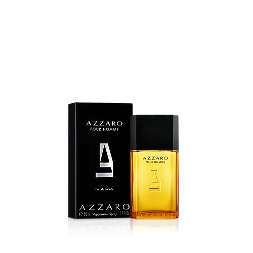 Azzaro, Azzaro Pour Homme, Perfume Masculino, Fragrância Fougère Aromática com Notas de Anis e Lavanda, Eau de Toilette com Fixação Equilibrada, Clássico sofisticado para uso diário, 50ml