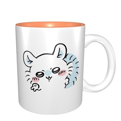 ちいかわ モモンガ マグカップ コーヒーカップ コーヒーマグ マグ 陶磁器 耐熱 耐冷 おしゃれ 持ちやすい 人気 かわいい 電子レンジ対応 330ml