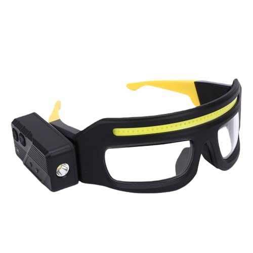 Lunettes de phare LED Jiawu de sécurité éclairées 800 Lm pour réparation et cyclisme