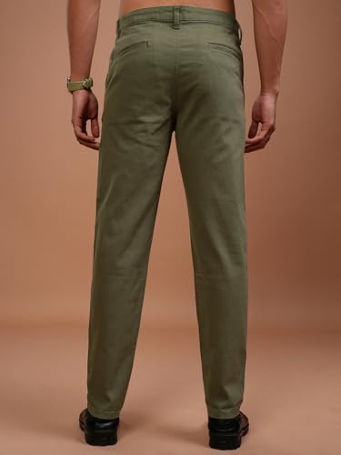Image of Highlander Men'S Tapered-Fit Mid-Rise Jeans | Modern Look | Stretch Denim | All-Day Comfort | Trouser for Men | Men Trousers | Trousers for Man | Pants for Man