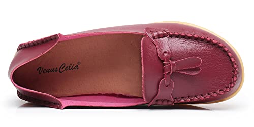 Image of VenusCelia Women's Decoration Comfy Walking Flat Loafer