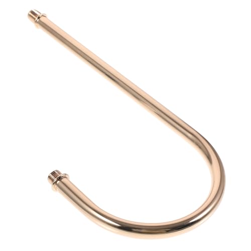 NUOBESTY Table Light Accessory Lamp Fittings Kit Curved Downrod Threaded Lamp Stem for Repair DIY