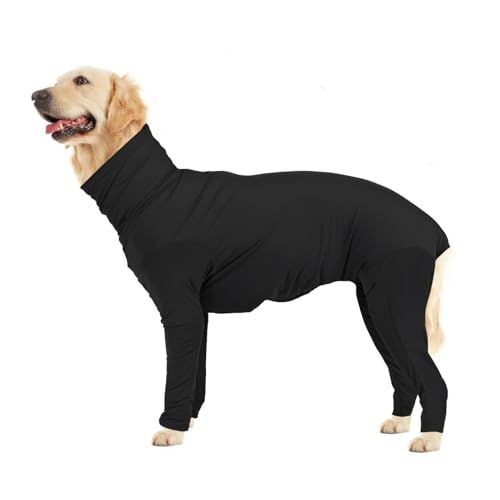 Image of Hamiledyi Dog Onesie Anti-Licking Dog Bodysuit Spay Surgical Recovery Suit for Dogs Pet Cone Alternative After Surgery Full Body Dog Shedding Suit for Female Male Neuter Dogs Claming Pajamas (XL)