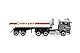 Herpa LKW Modell Man TGS TN Kipp-Sattelzug Herzer (Österreich), Miniatur im Maßstab 1:87, Sammlerstück, Made in Germany, Kunststoff