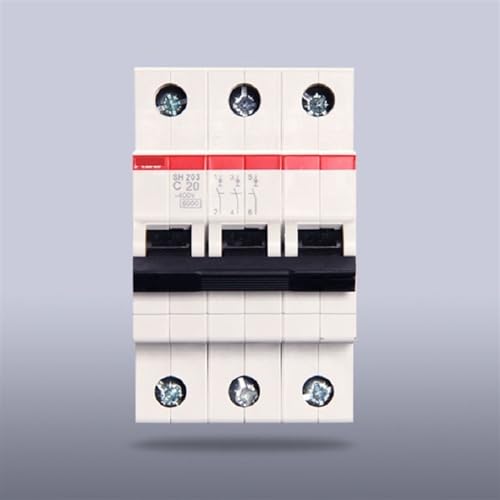 Disjoncteur miniature SH203 3P Type C 63A pour protection tableau électrique