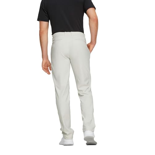 PUMA Calça masculina de revendedor, Cinza sedativo, 32W / 32L