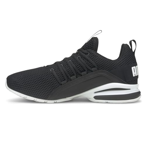 Image of PUMA Mens Axelion Black /White 10 Medium
