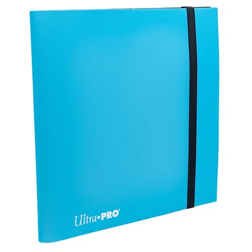 Image of Ultra Pro ULP16141 Binder 12 Pocket PRO Eclipse Card Accessories Sky Blue